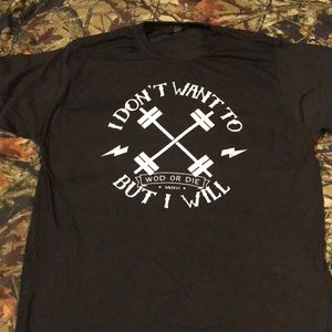 Brand new wod or die t shirt